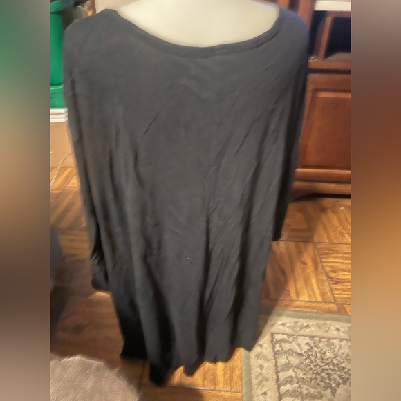 Terra & Sky Charcoal Women's Tunic Top - Picture 2 of 3